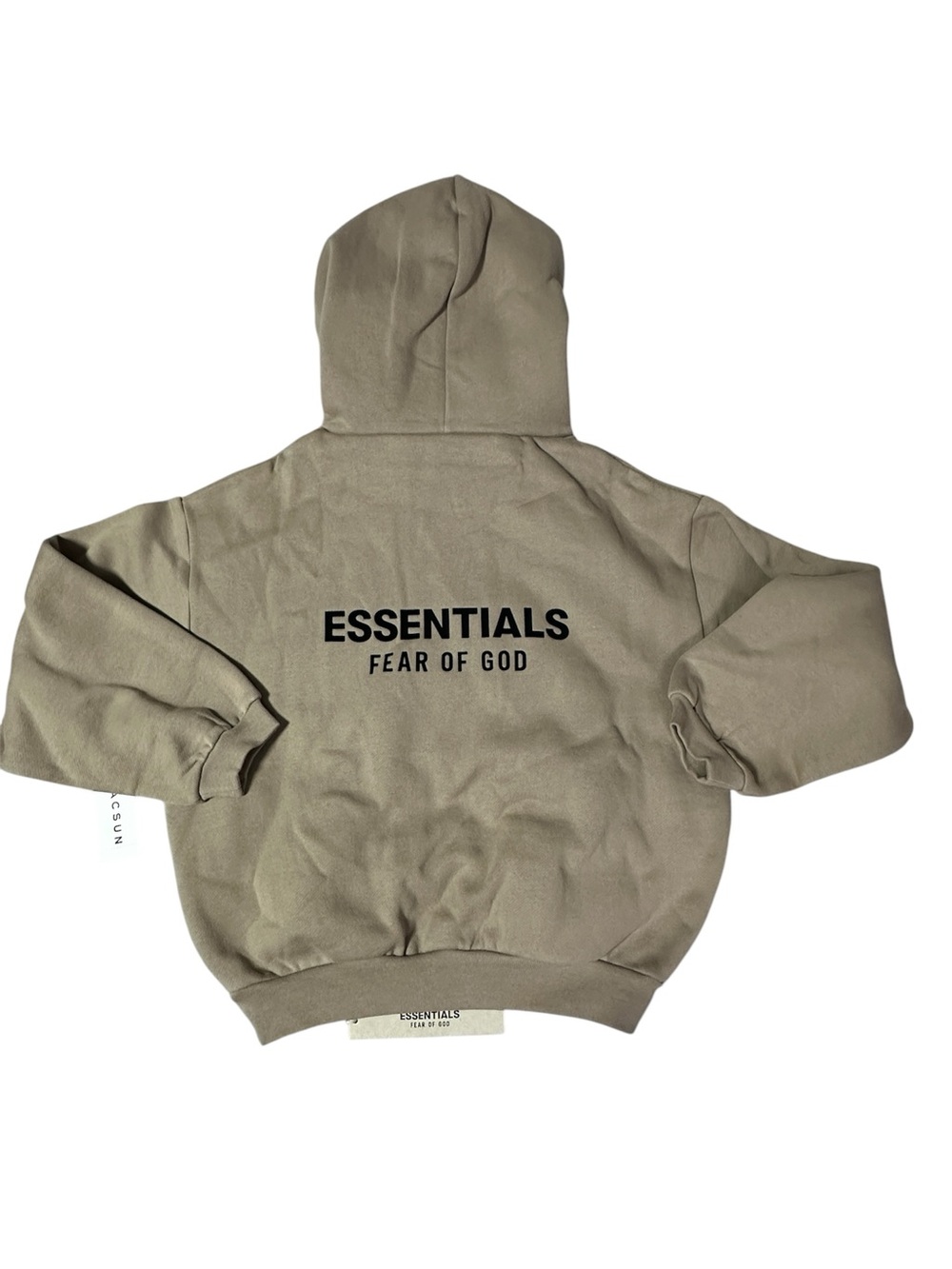 Fear of God ESSENTIALS Kids Fleece Hoodie Desert Sand 6/7 NWT